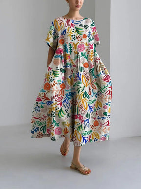 Vestido Longo Retro Lucie