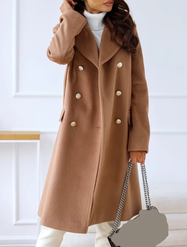 Casaco Sobretudo Longo Feminino Vogue